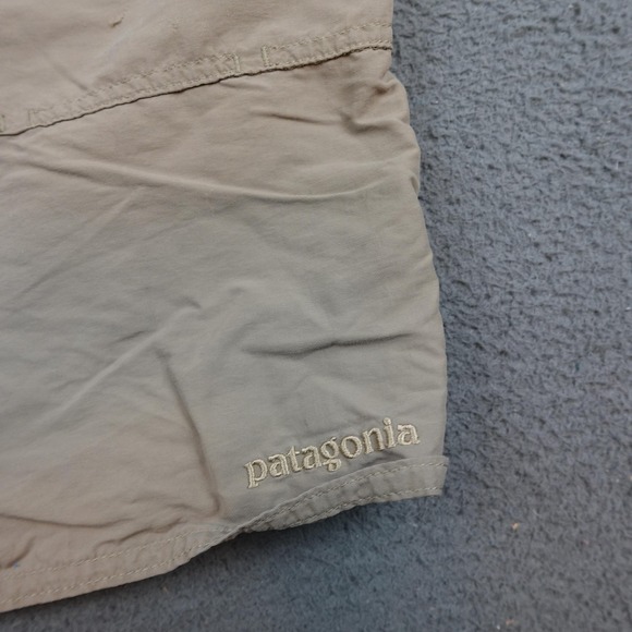 Patagonia Wavefarer Shorts Mens 30 Khaki Outdoor Hiking Nylon Lightweight SZ30 - Picture 2 of 10